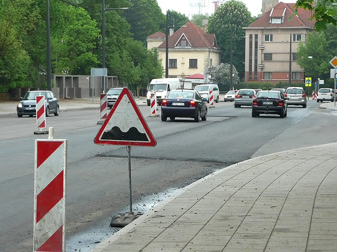 Parodos gatvės rekonstrukcija beveik baigta 02