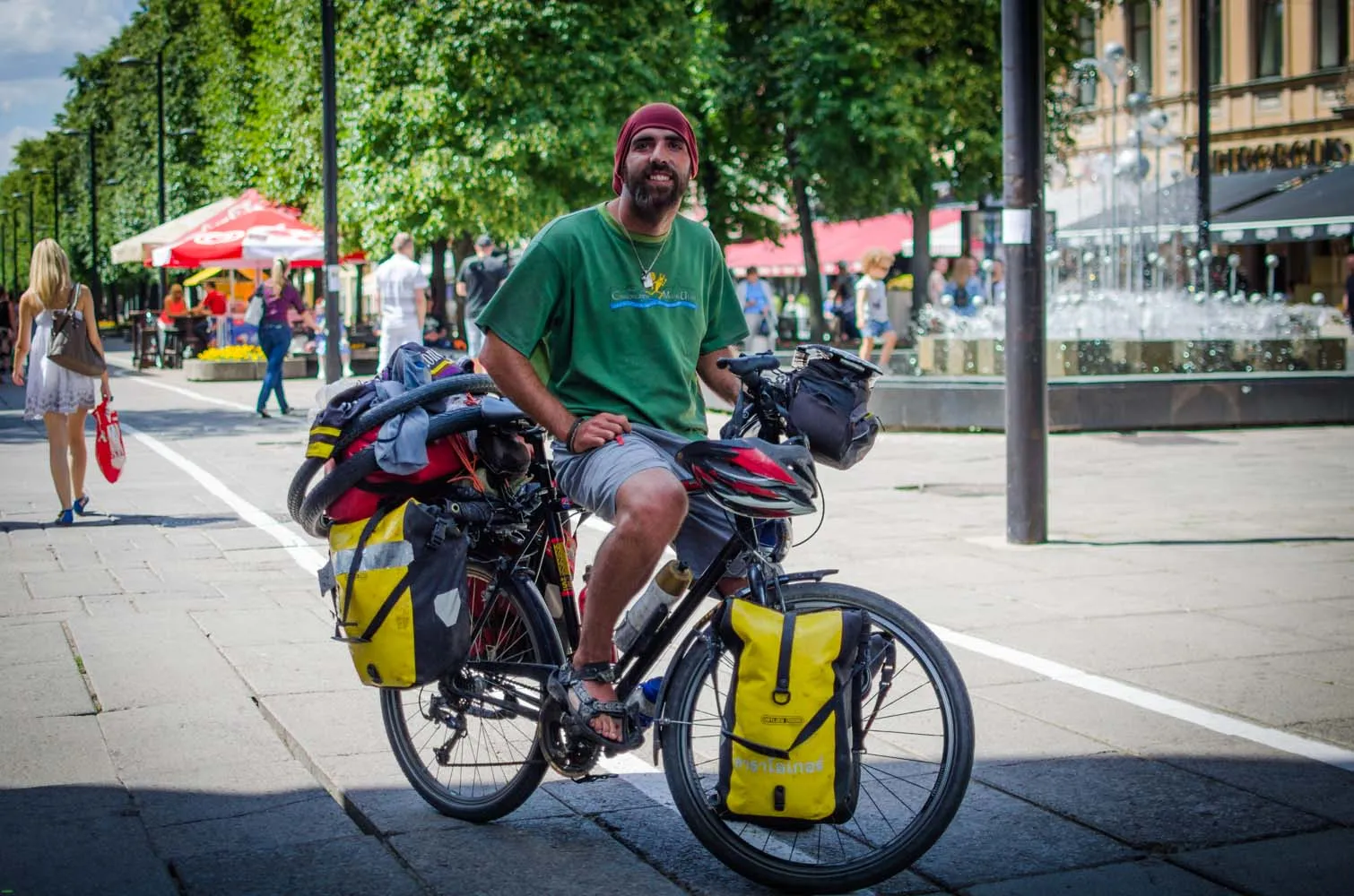 Alberto keliauja dviračiu aplink pasaulį