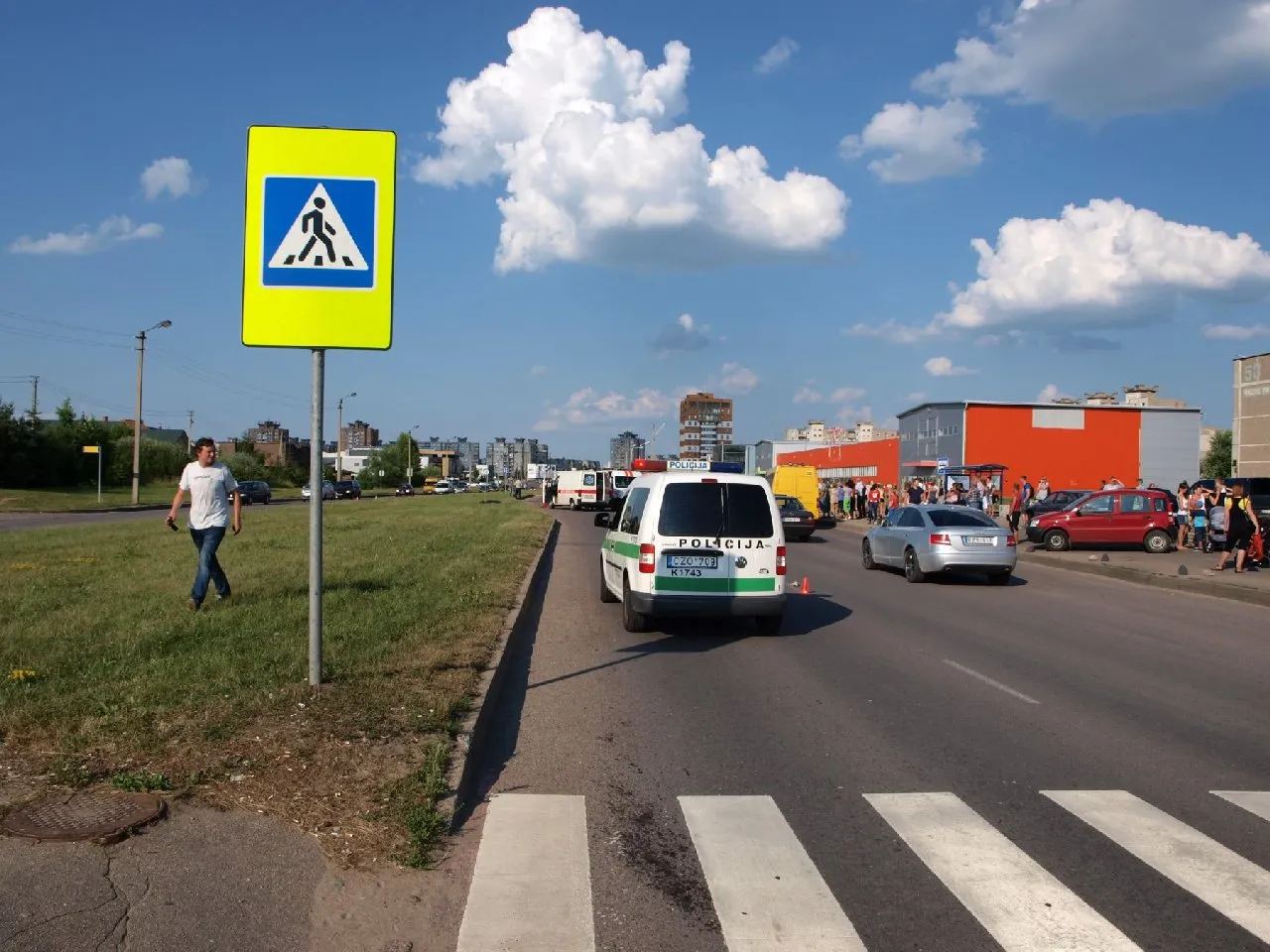 Tragiška avarija Kaune, Baltų prospekte 7