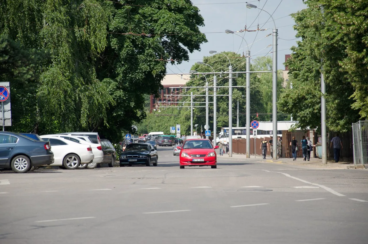 Parkavimas prie Kauno klinikų