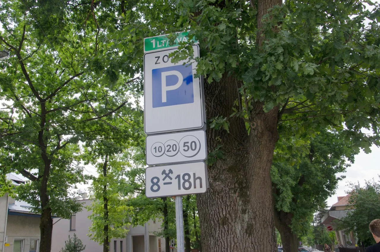 Mokamas parkavimas Kaune