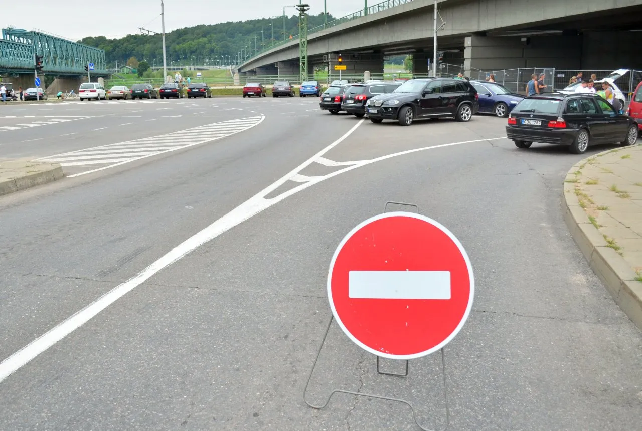 Eismo ribojimai Kaune