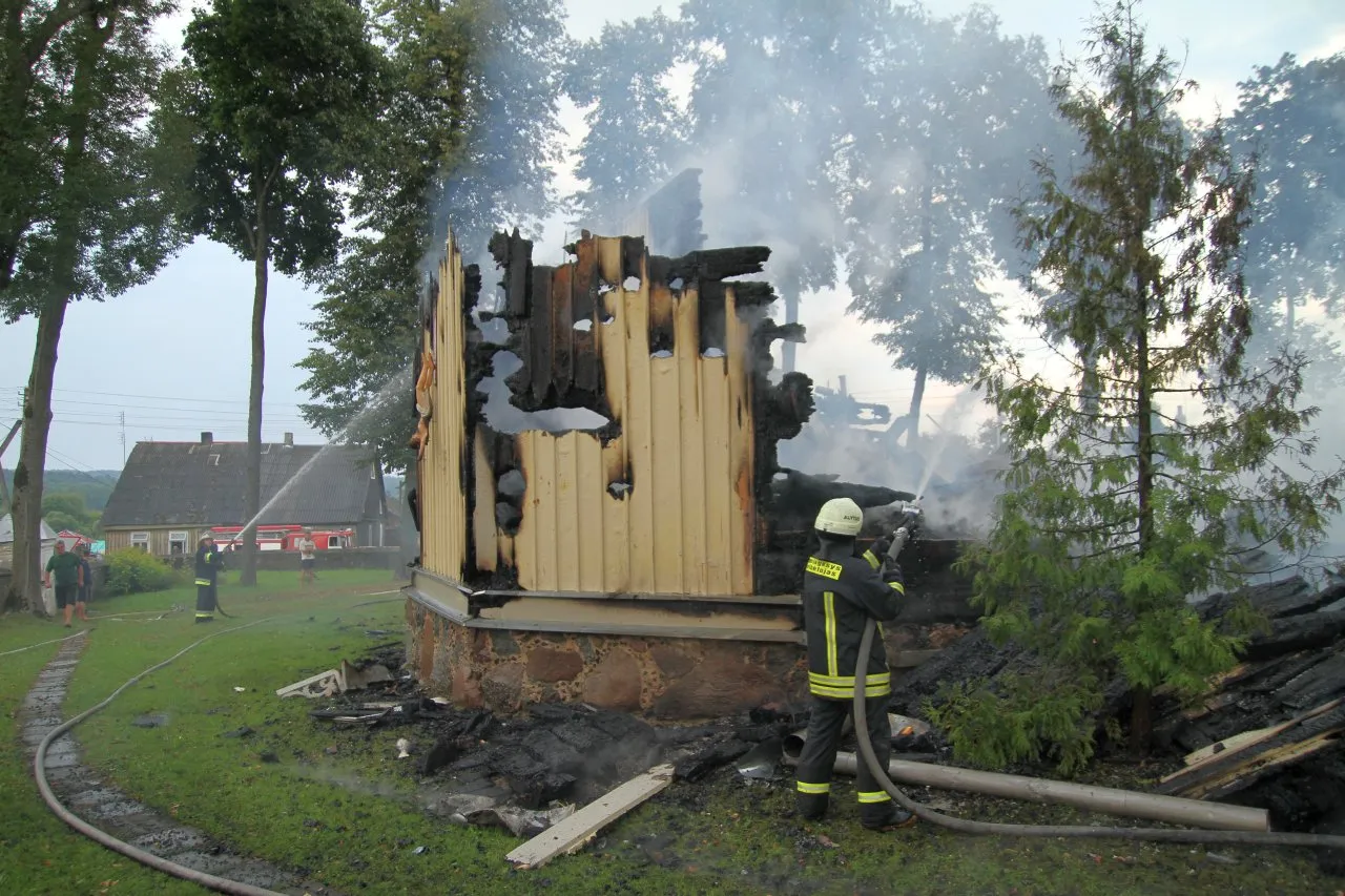 Gaisras Balbieriškyje  01