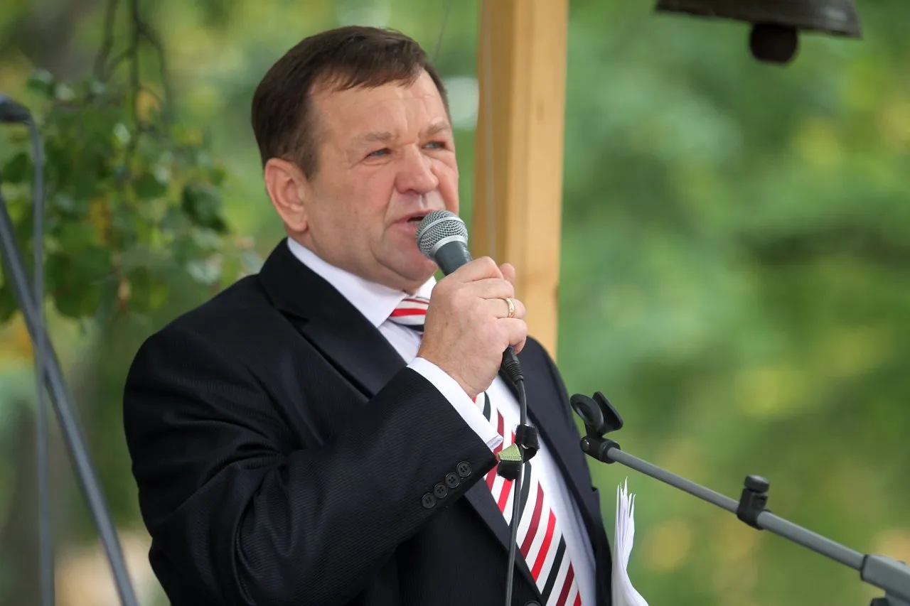 Kęstutis Pūkas mitinge Kaune