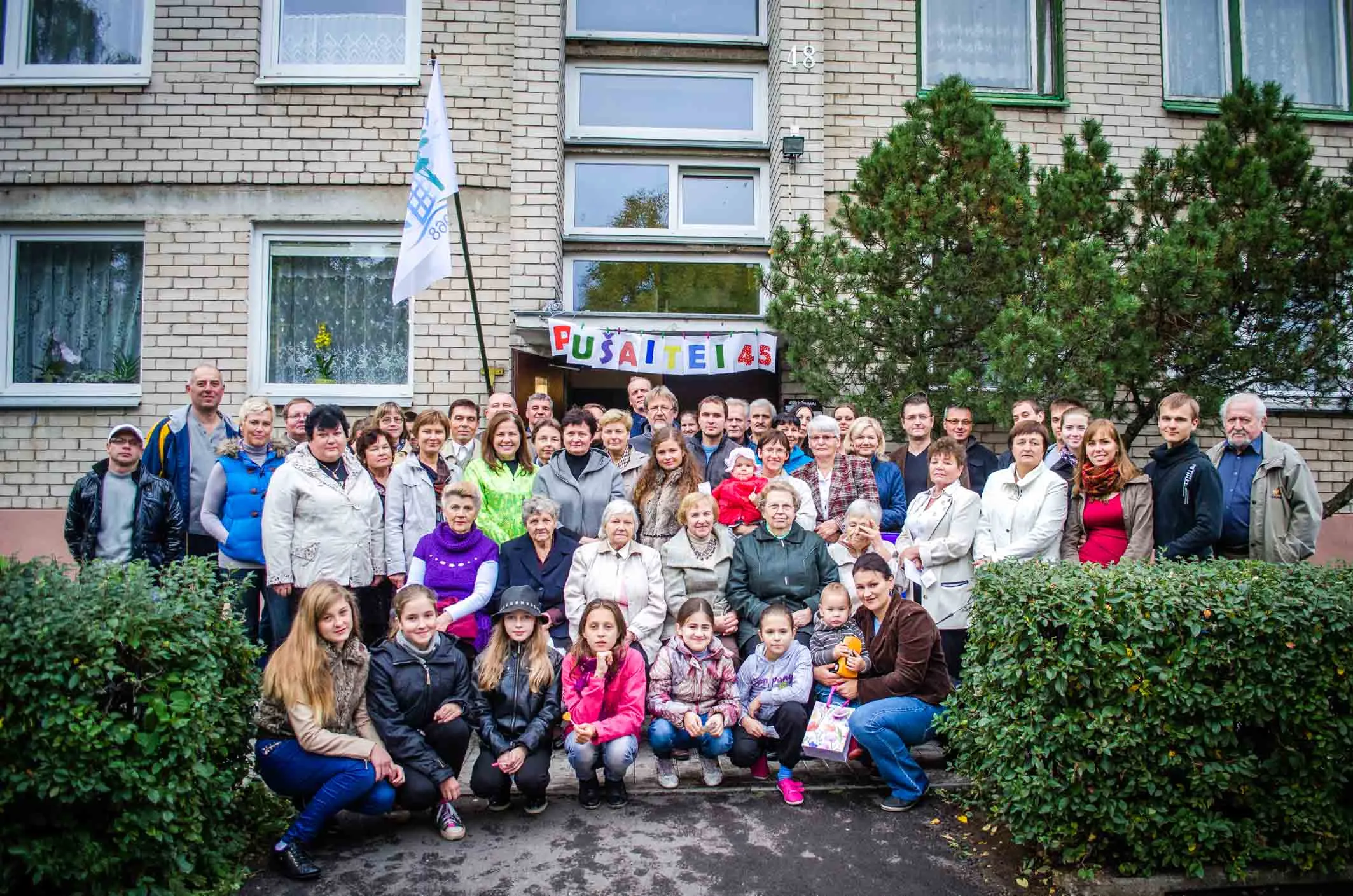 Pušaitės gyventojų bendrijos bendra nuotrauka