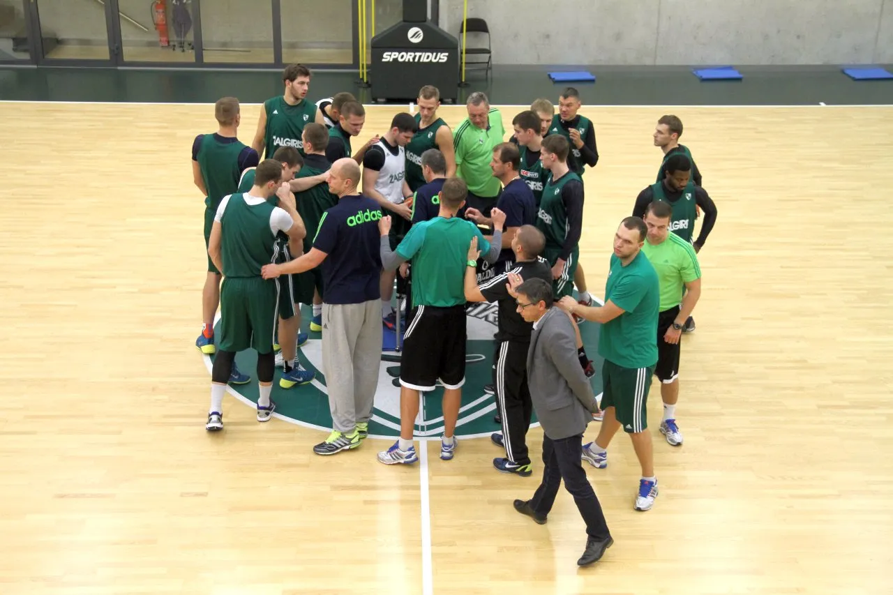 Pasiruošimas pirmosioms Eurolygos rungtynems 01