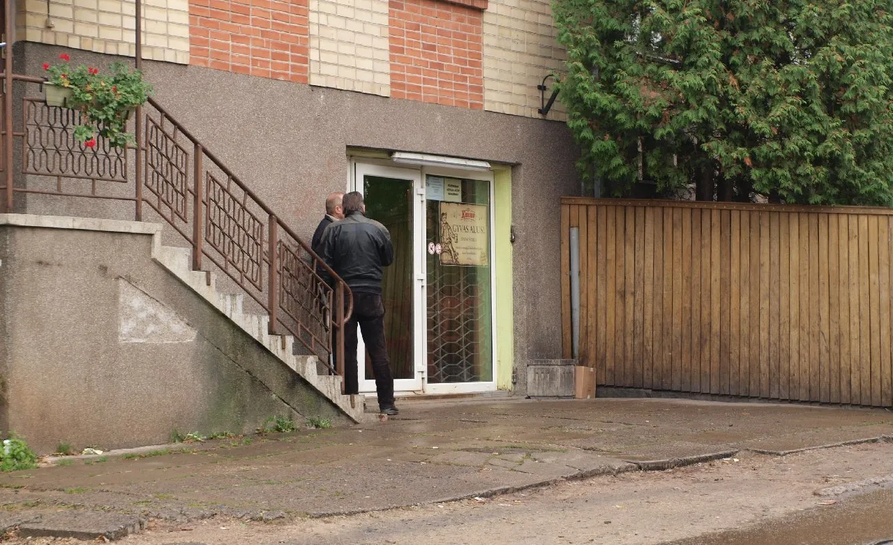 Naktinio alkoholio pardavimo vieta Studentų gatvėje