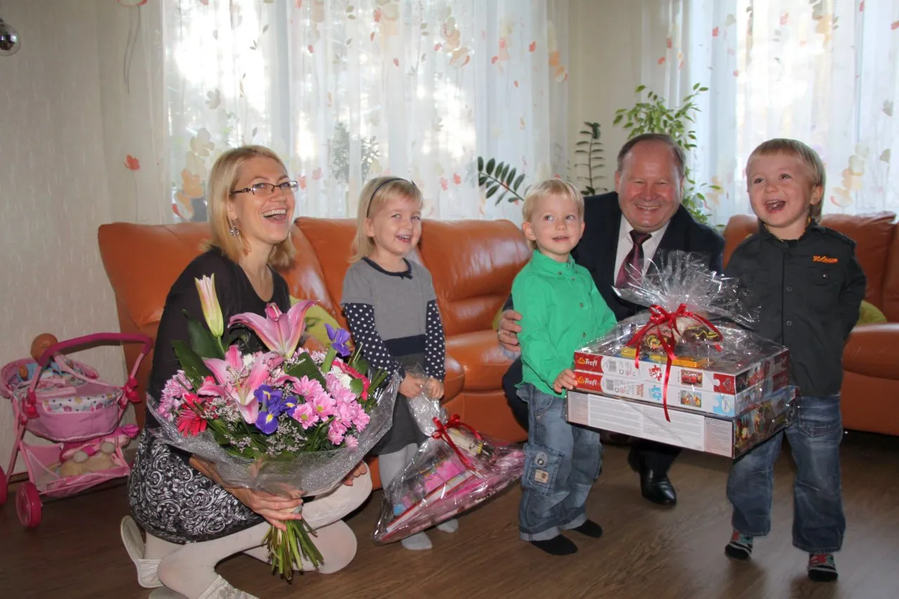 Kačerginės trynukai džiaugiasi mero dovanomis