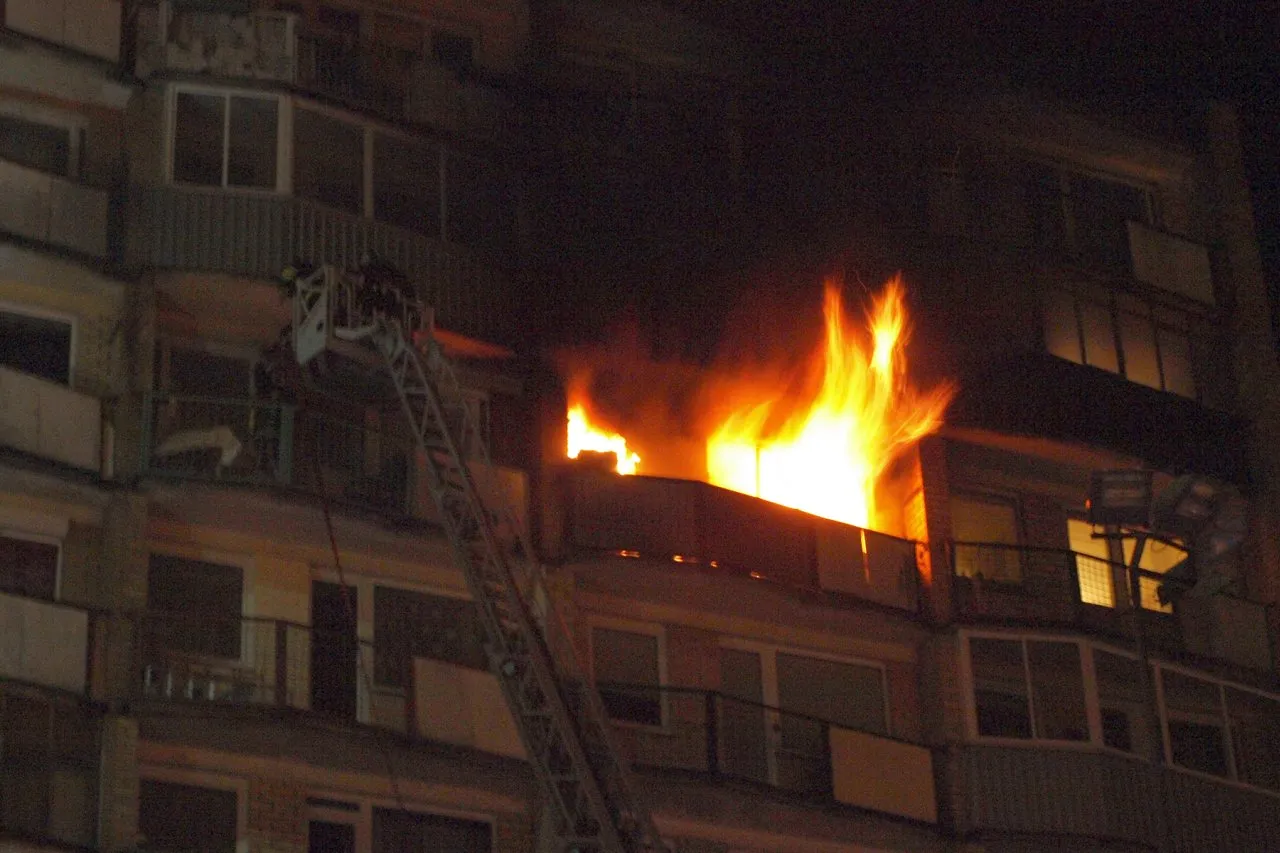 Gaisras daugiabutyje