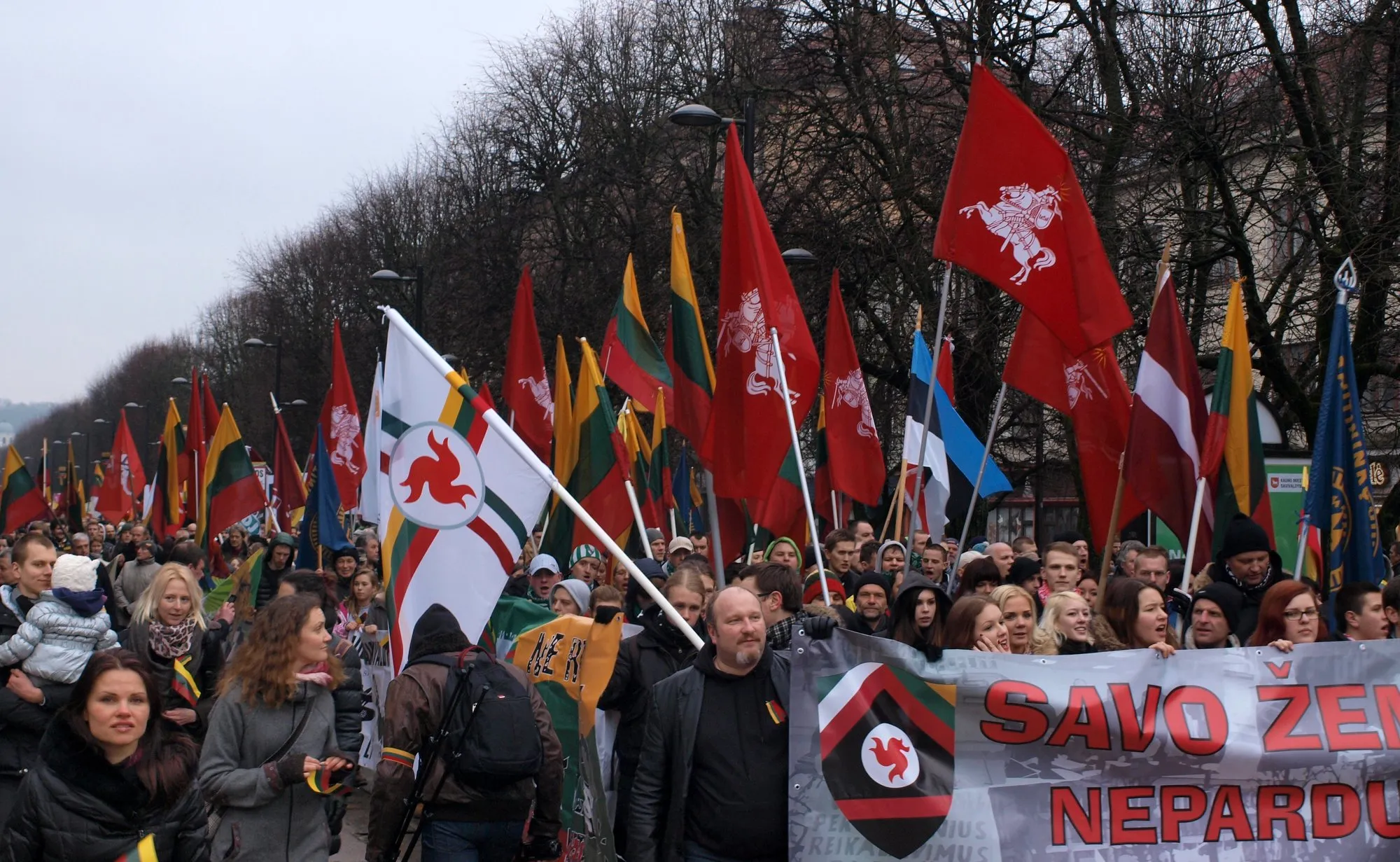 Patriotinės eitynės Kaune Vasario 16-ąją