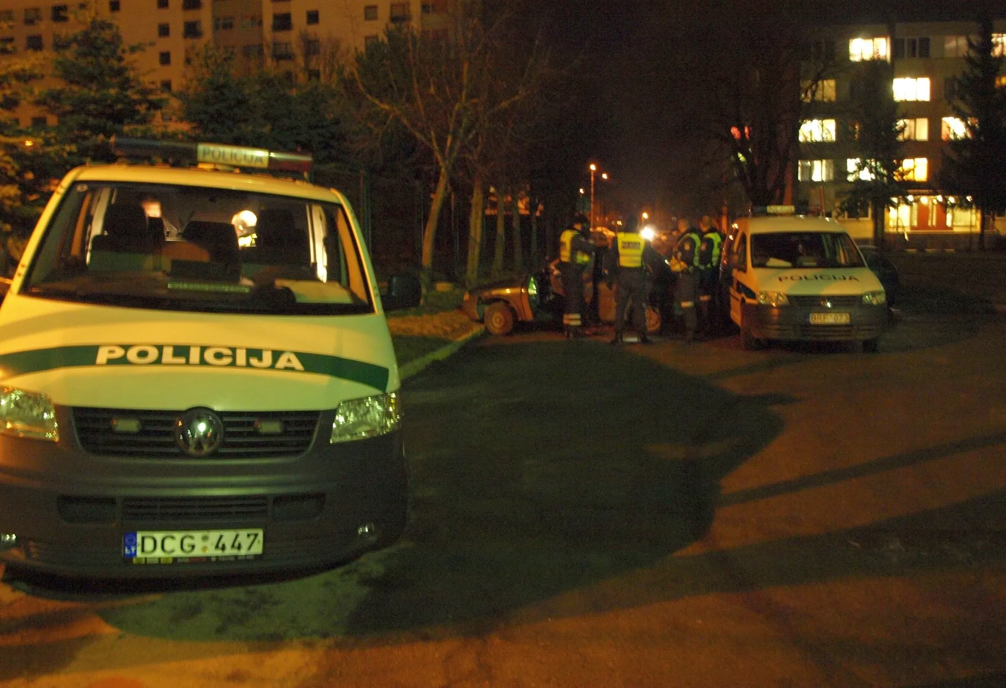 Naktinės gaudynės Kaune