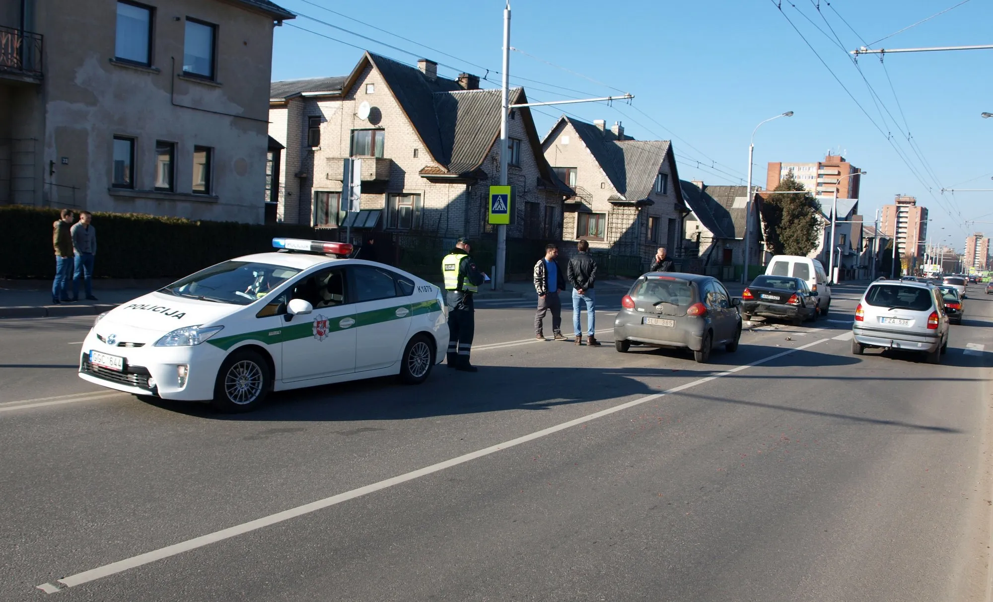 Avarija Sukilėlių prospekte