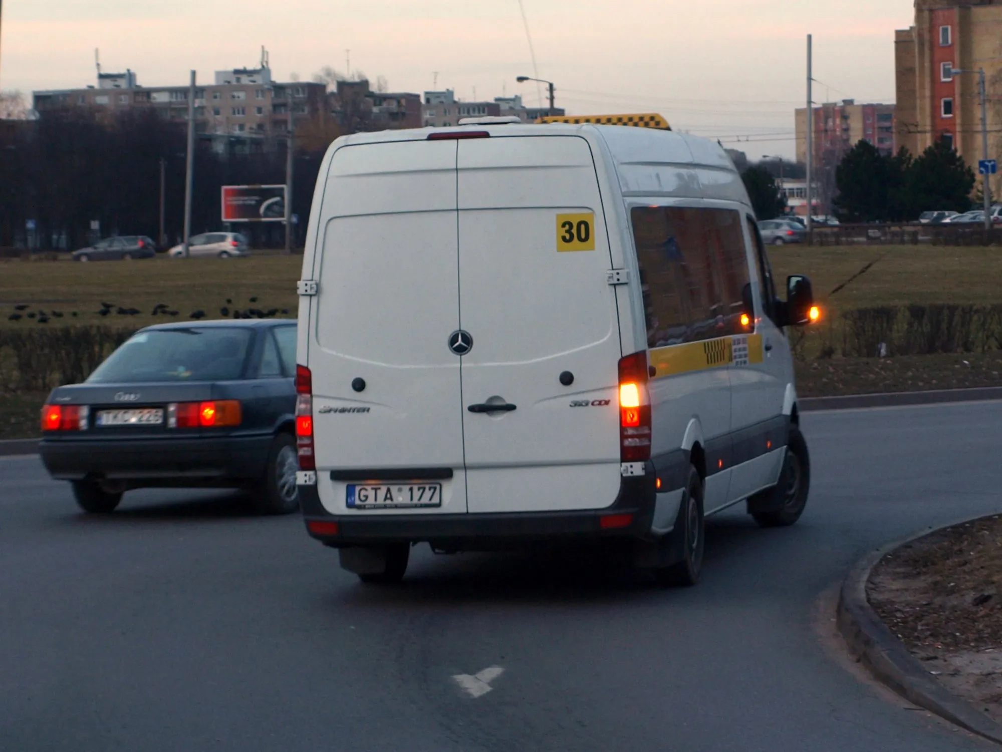 Mikriukų Kauno gatvėse mažeja