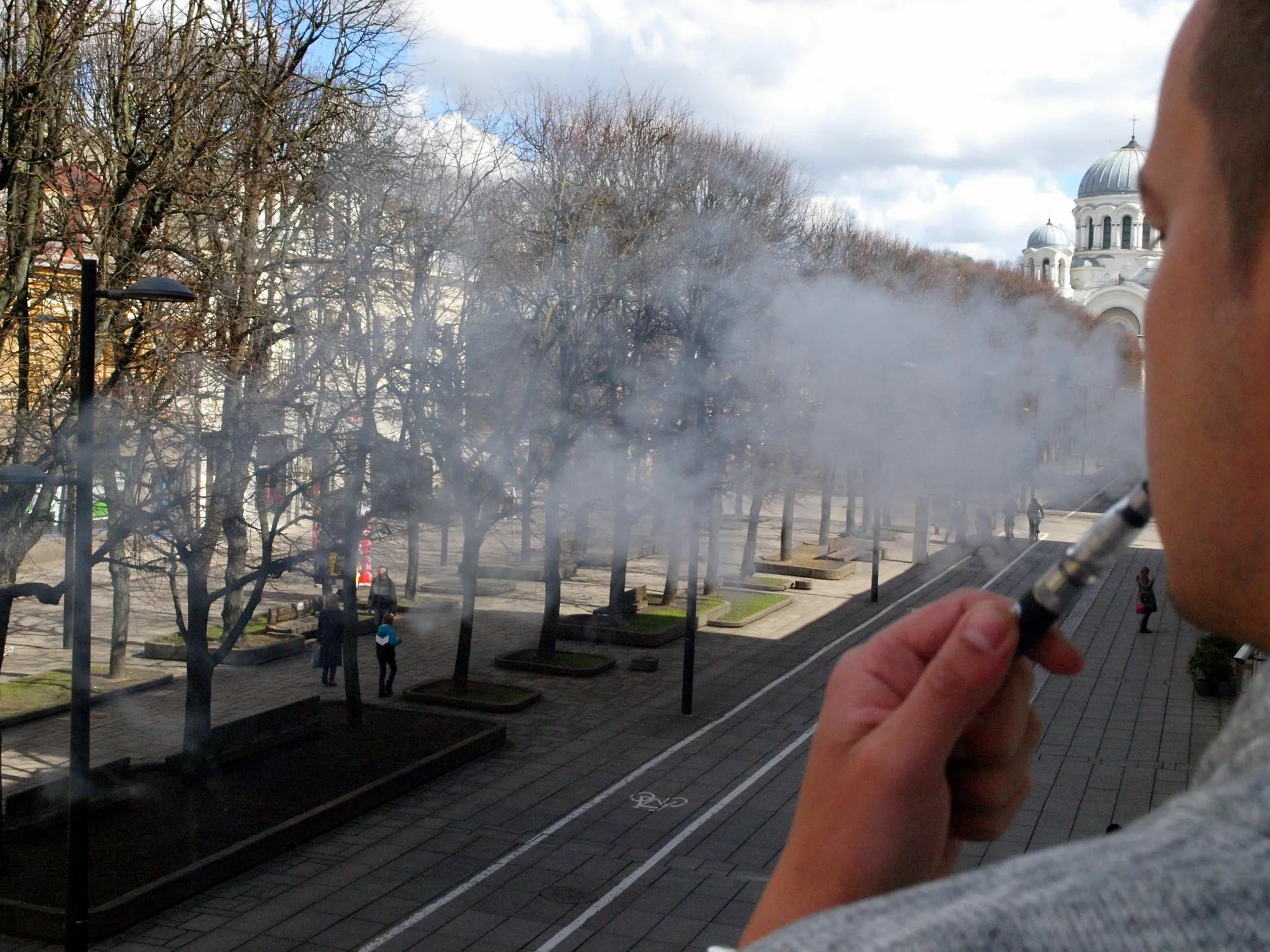 Elektroninės cigaretės rūkymas