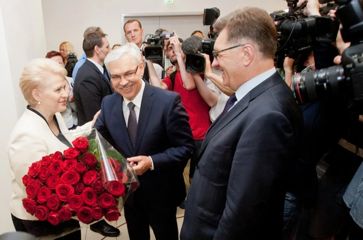 Z.Balčytis sveikina D.Grybauskaitę