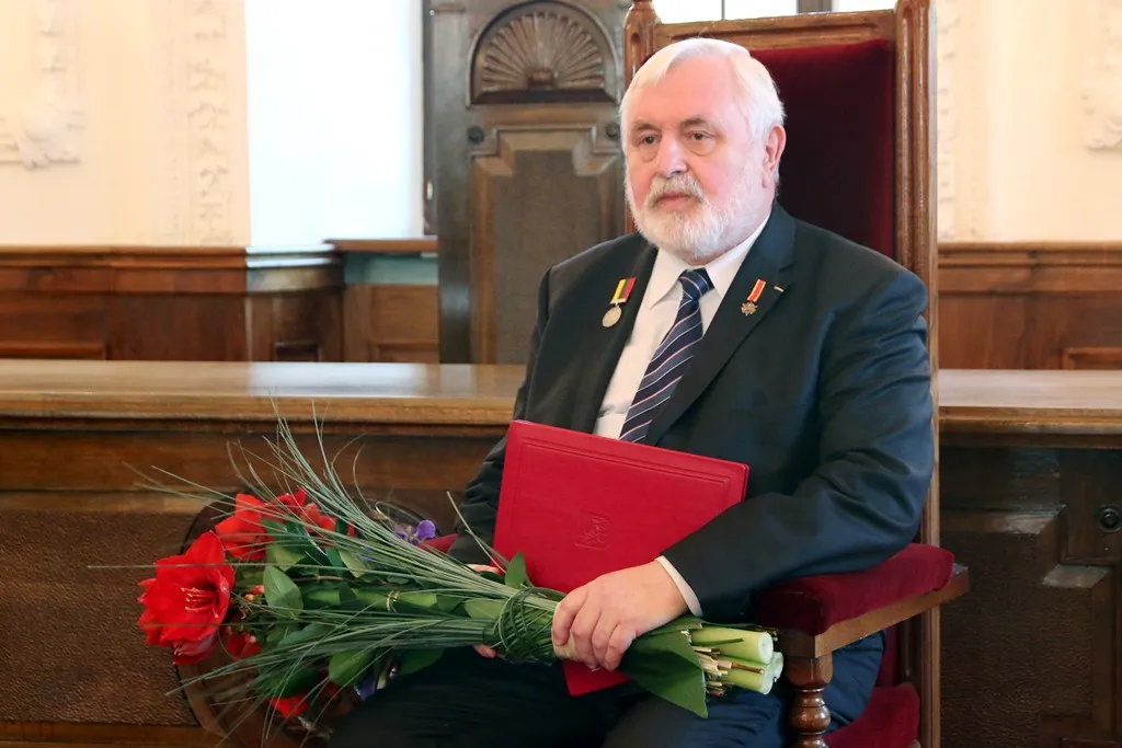 Zigmantui Kiaupai suteiktas Garbės piliečio vardas