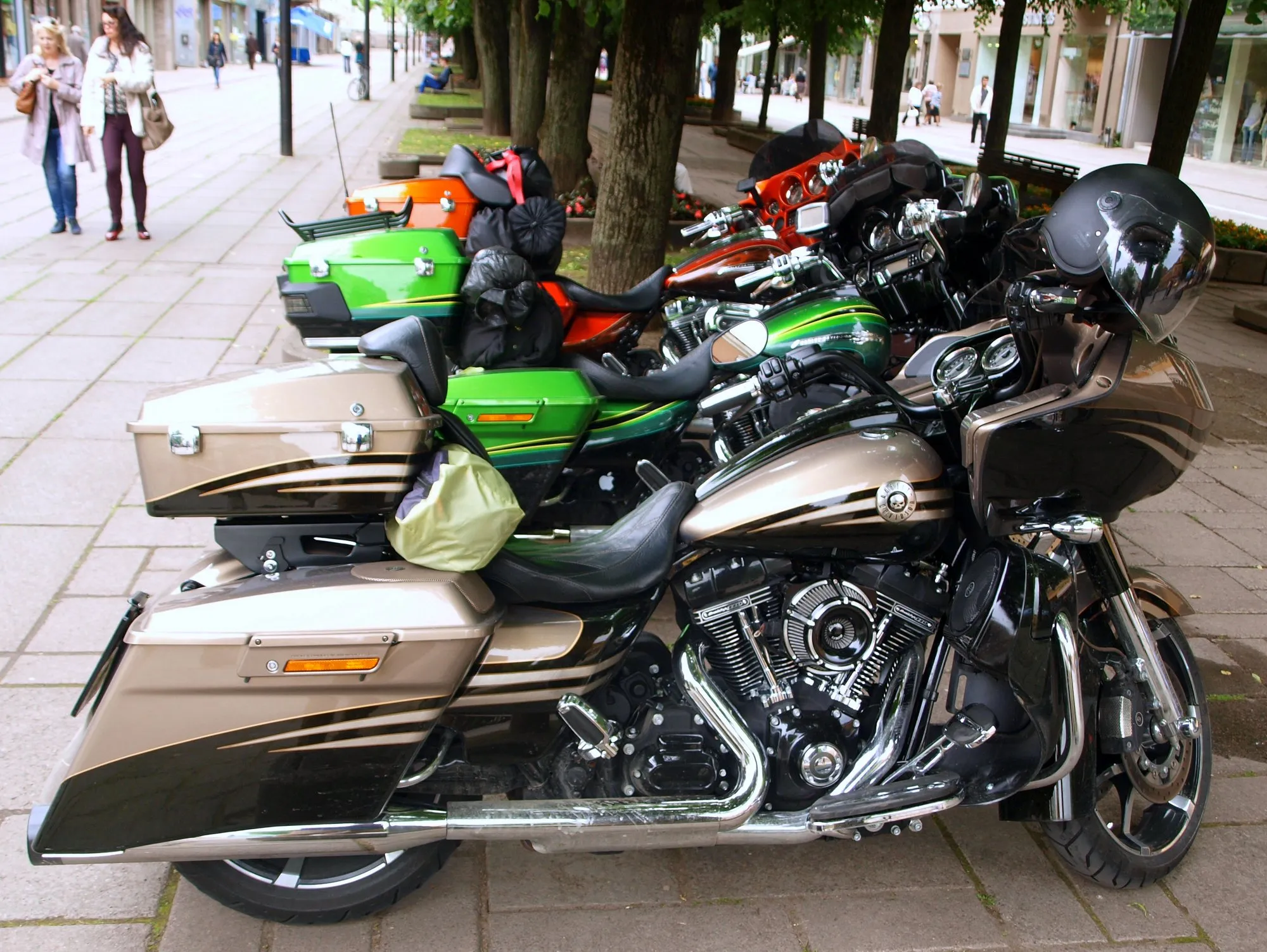 Baikeriai su "Harley-Davidson" Kaune