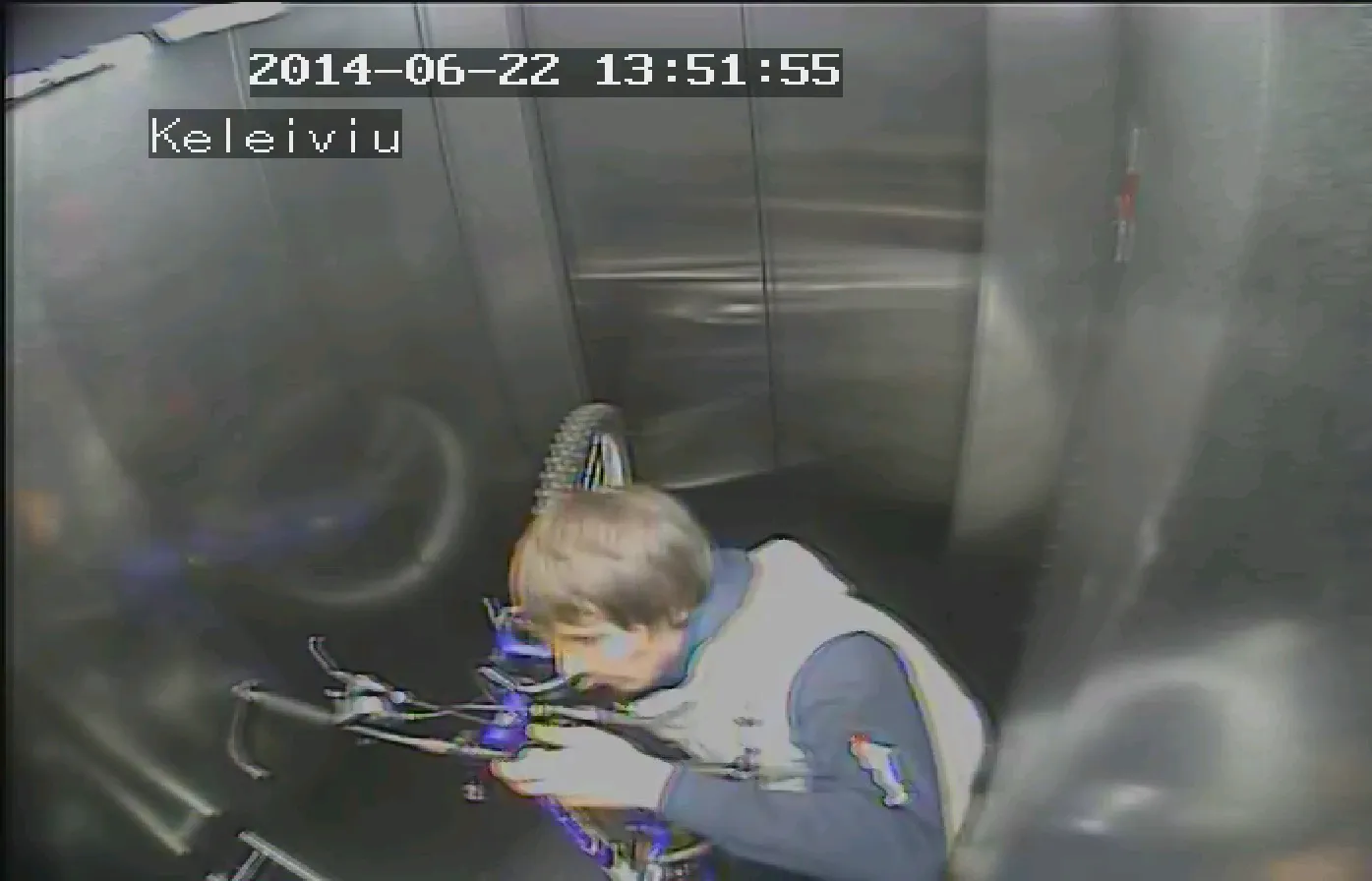 Užfiksuota dviračio vagystė