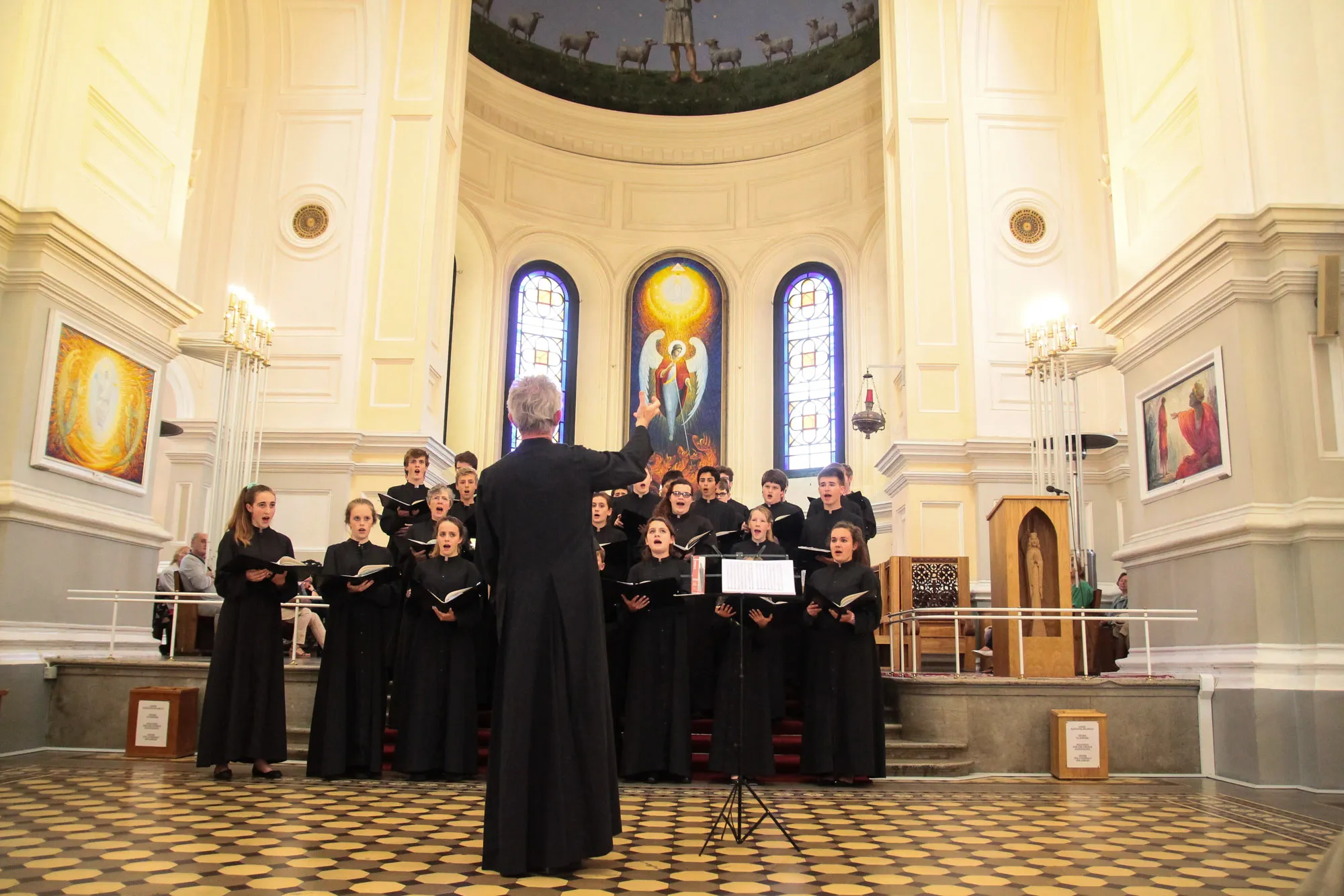 Pilna Įgulos bažnyčia klausėsi choro koncerto