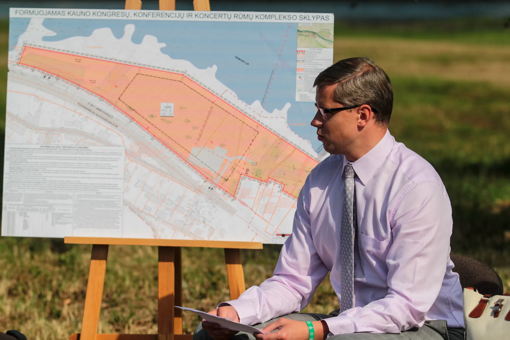 Planuojamos kongresų rūmų statybos prie Nemuno