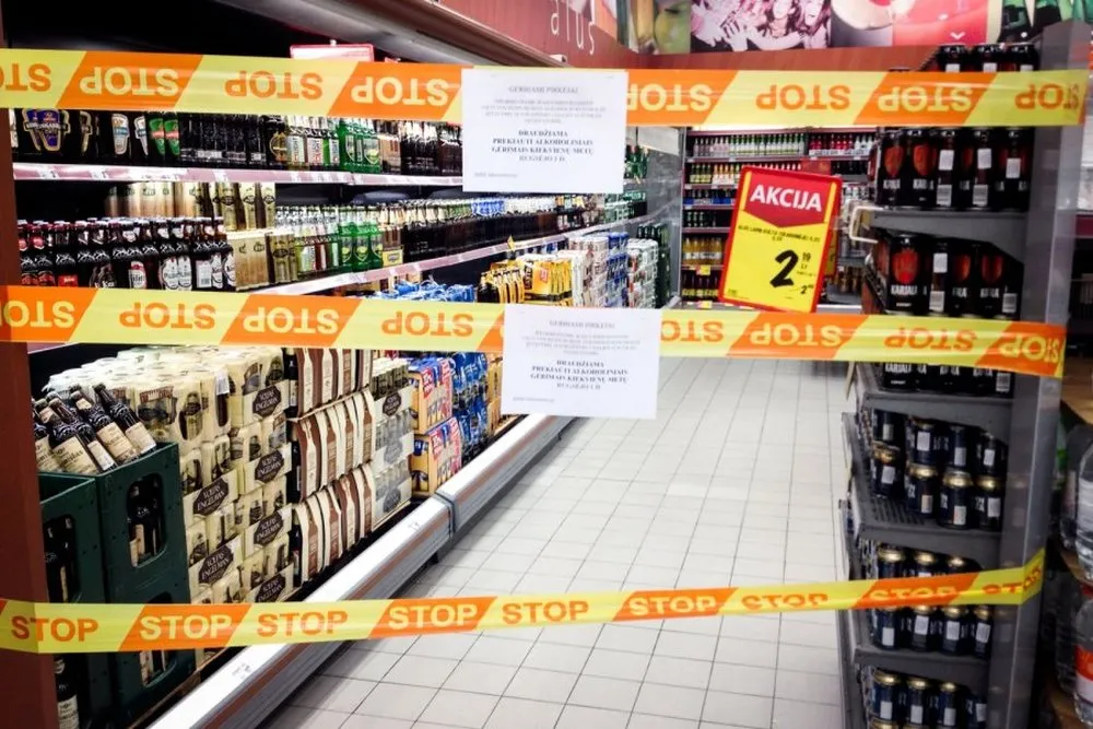 Alkoholio prekybos draudimai