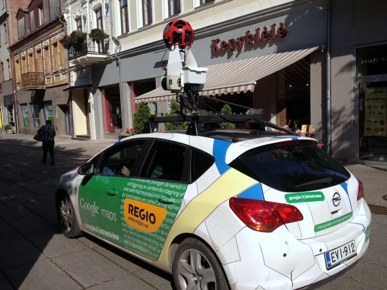 "Google Maps" automobiliai - vėl Kaune