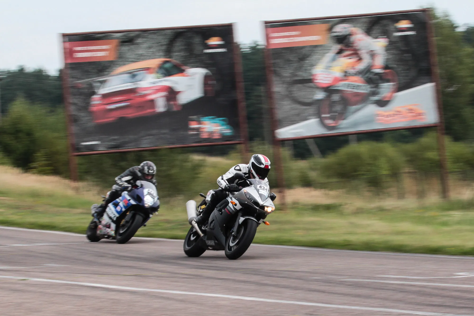 Motociklų lenktynės Kačerginės Nemuno žiede