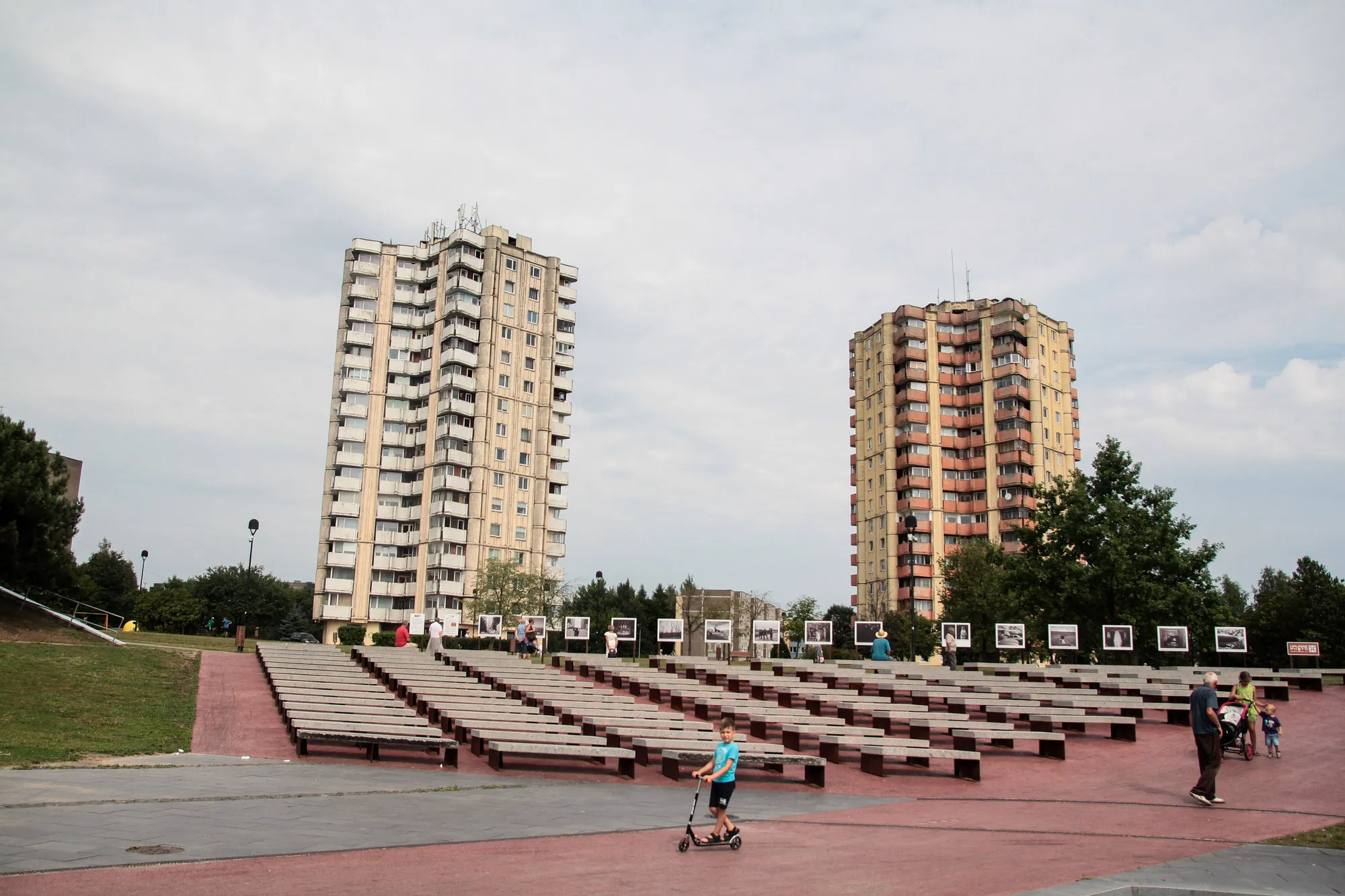 Kalniečių parkas ir Čečėnijos aikštė