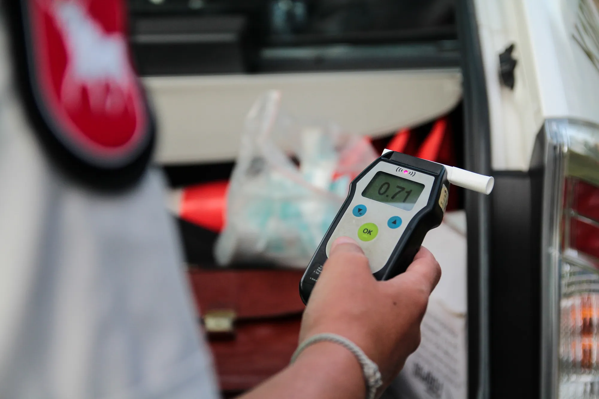 alkotesteris, Neblaivūs vairuotojai