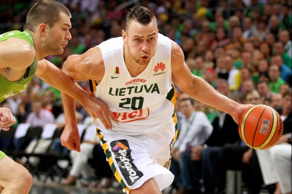 Lietuva-Slovėnija Žalgirio arenoje