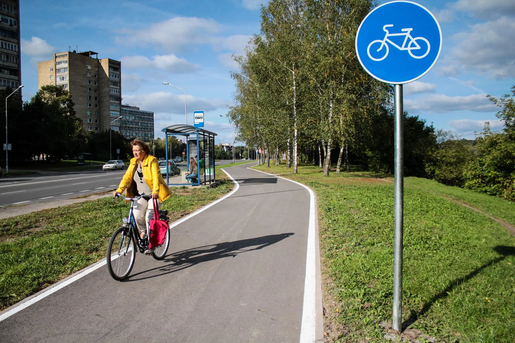 Dviračių takas Šilainiai - Rotušė