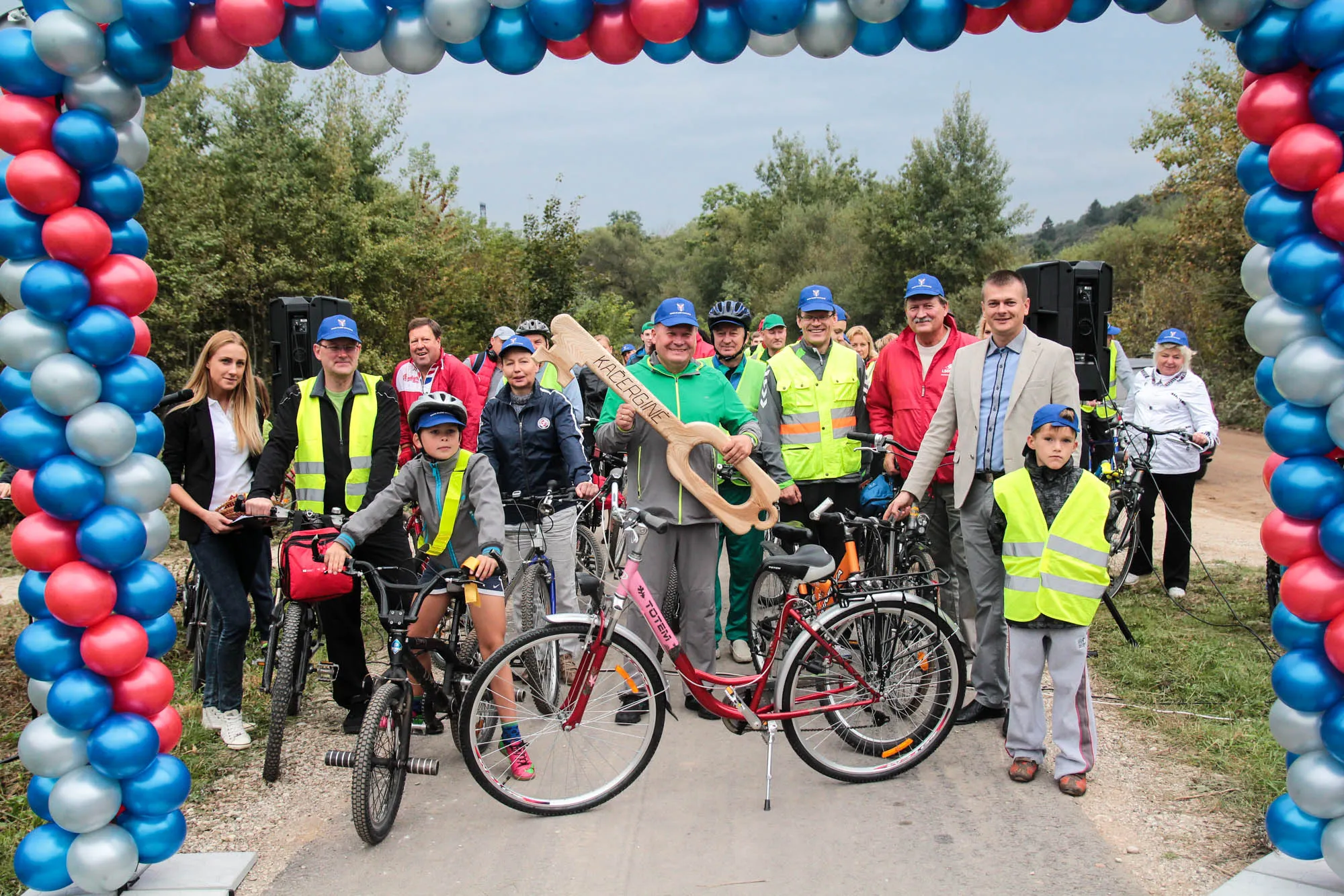 Naujasis dviračių takas Marvelė-Kačerginė