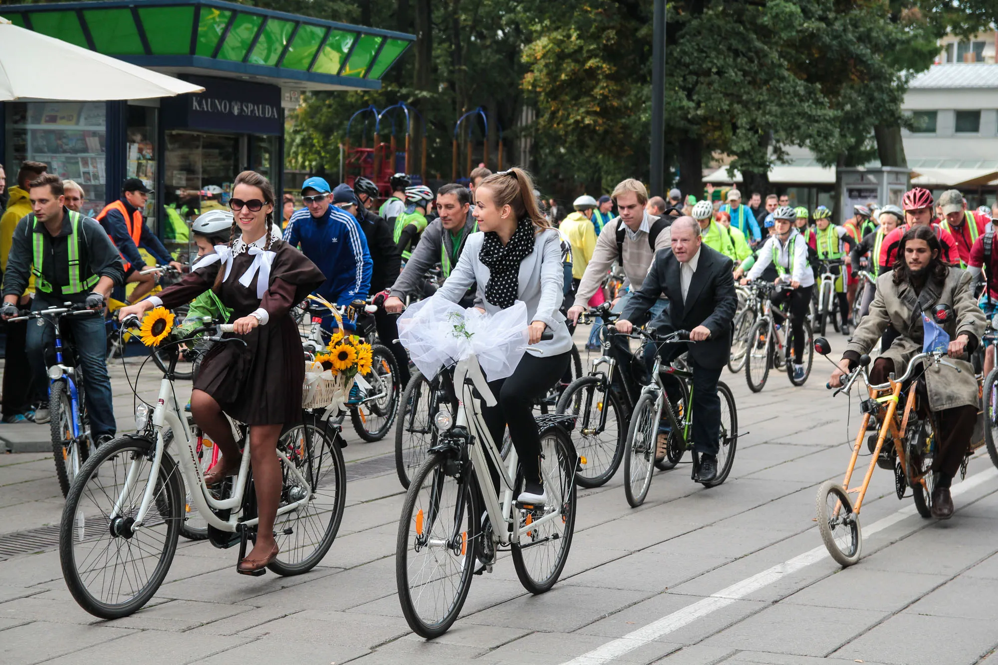 Kauno dviratininkų paradas