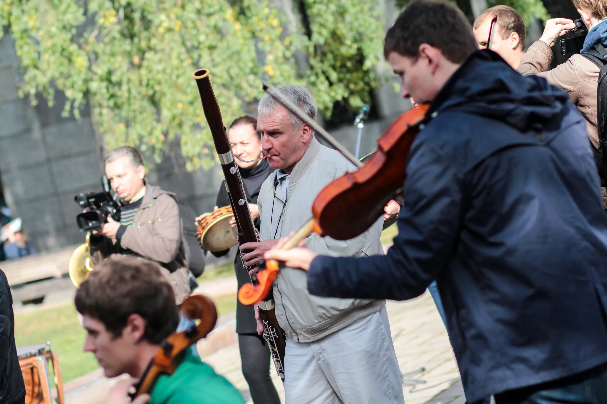 Kauno simfoninio orkestro flashmob'as