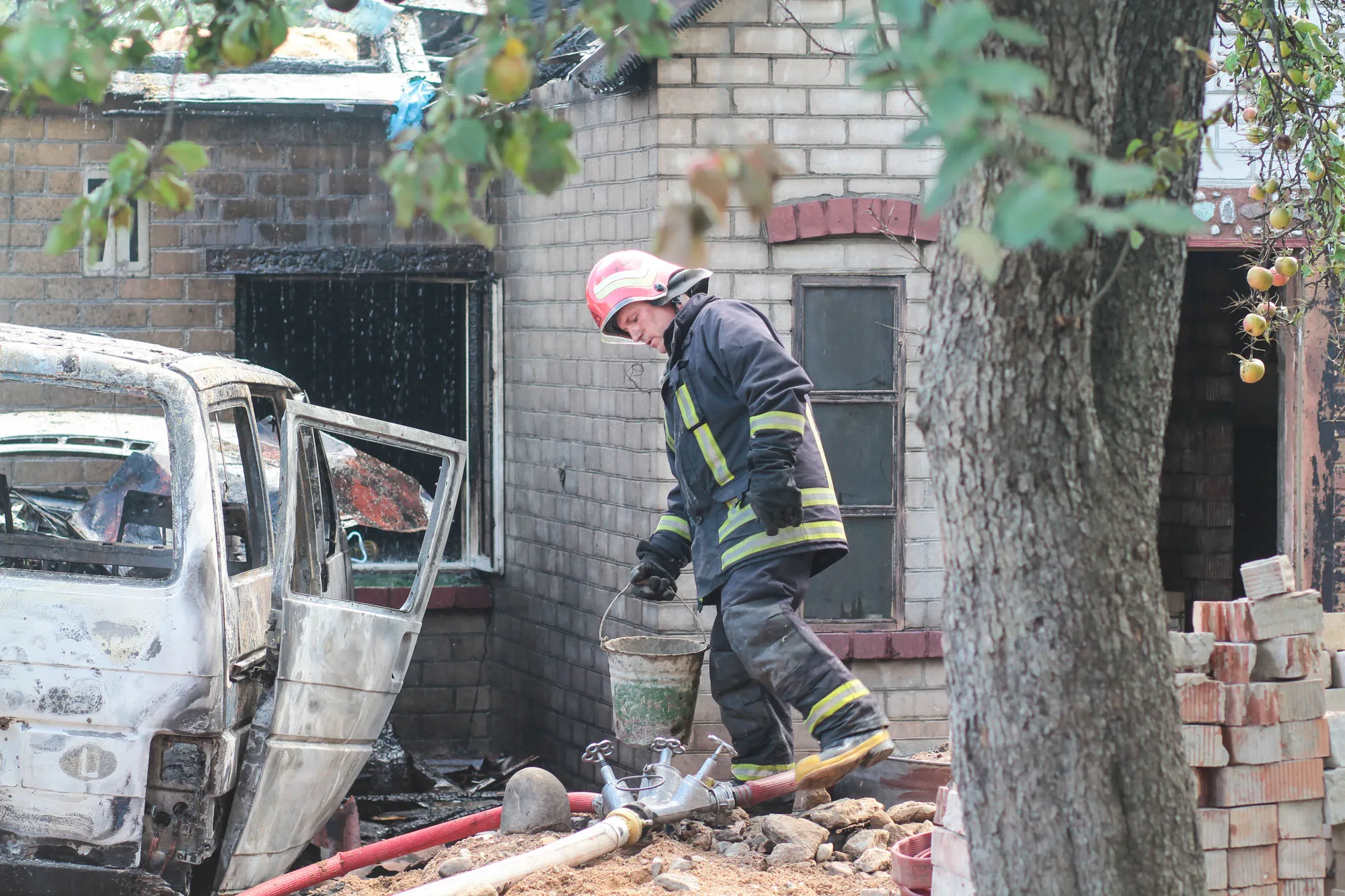 Gaisras Vaidoto gatvėje