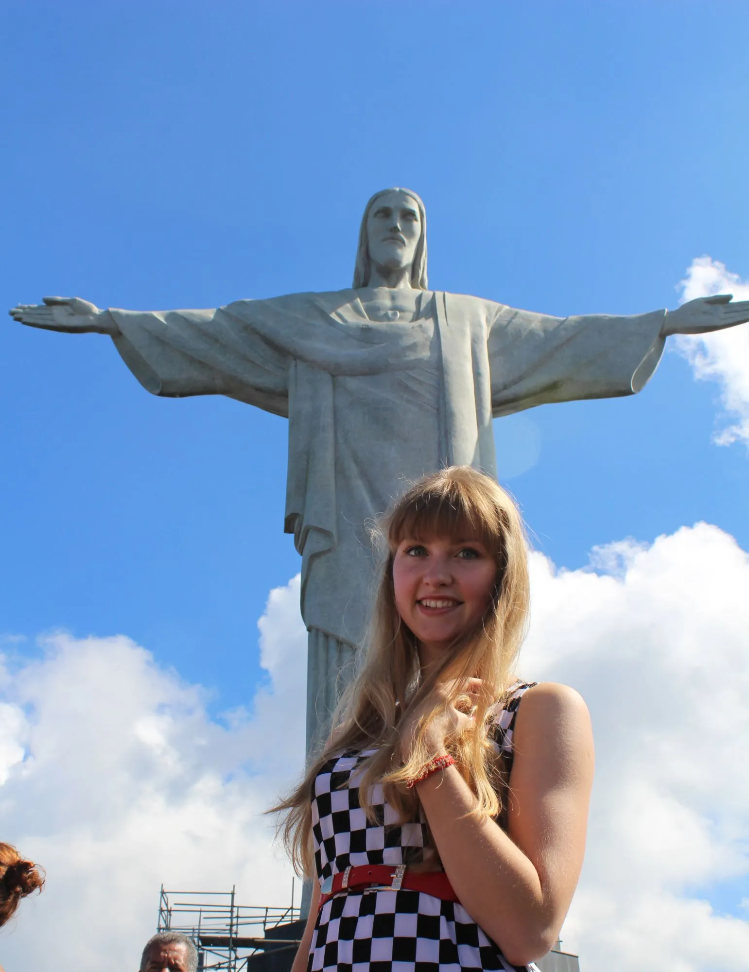 Korkovado kalne prie žymios skulptūros