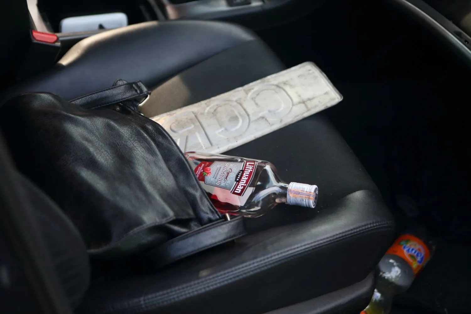 Neblaivios moters avarija greitkelyje