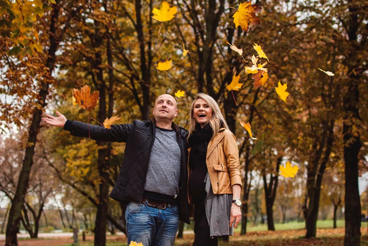 Ramūnas Šimukauskas su žmona Roberta