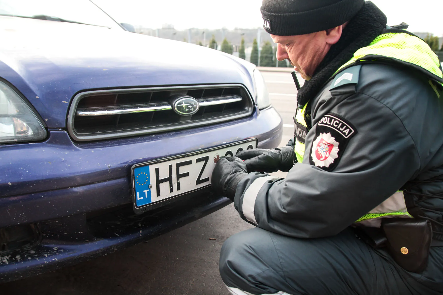 Reidas Jonavos gatvėje