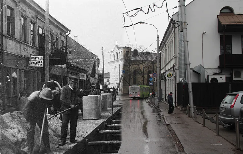 Nemuno gatvė anuomet ir dabar