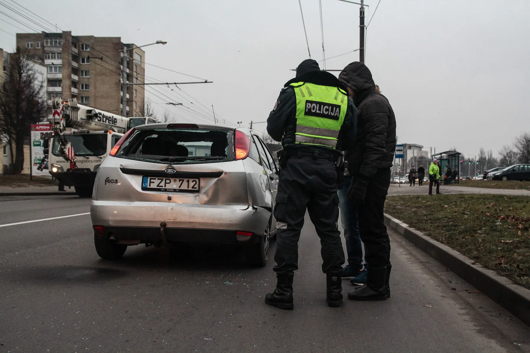 Avarija Draugystės gatvėje