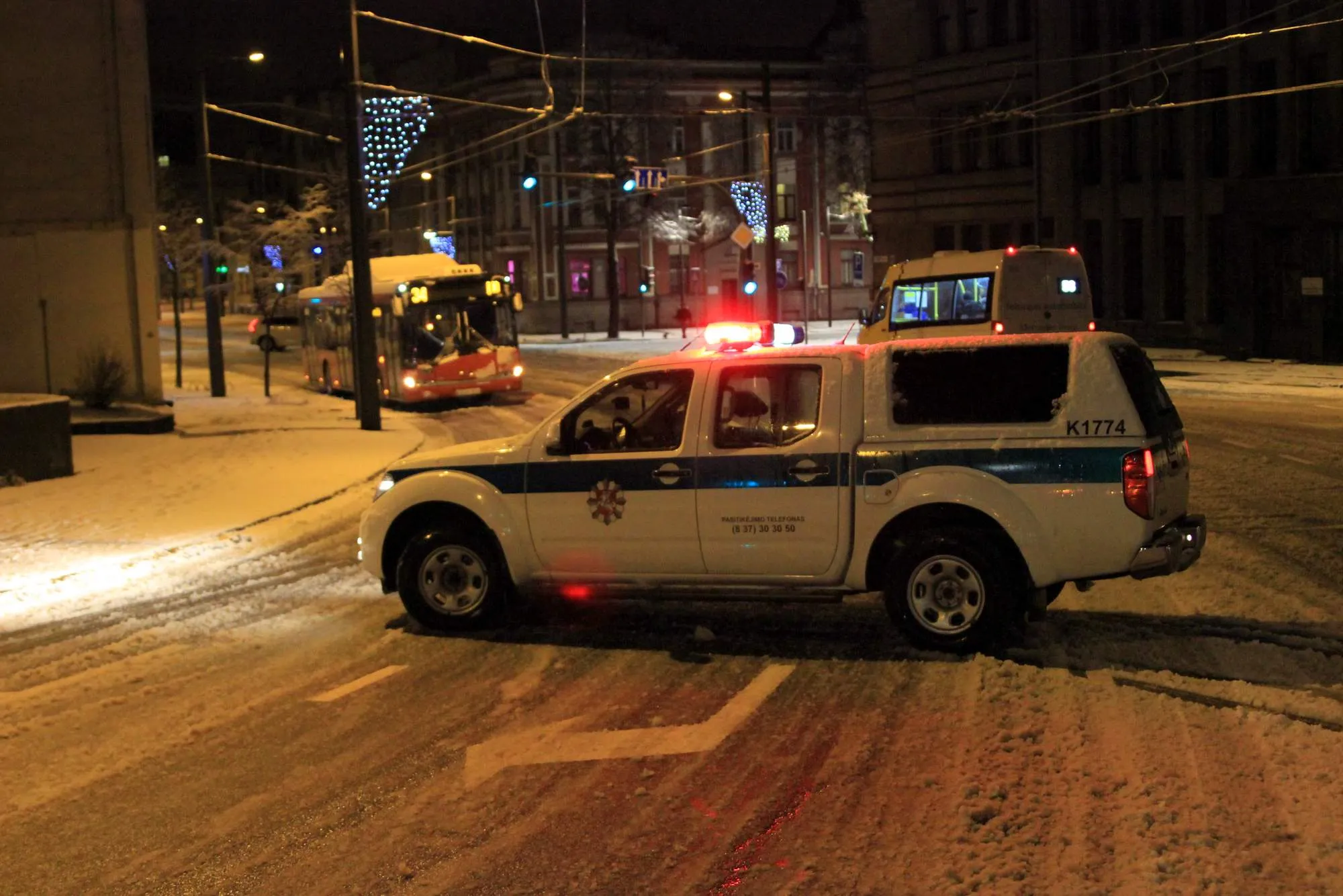 Uždraudė eismą Parodos gatve