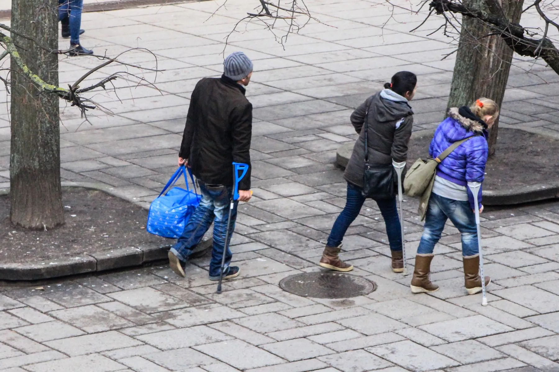 Užsienio sukčiai grįžta į miesto centrą