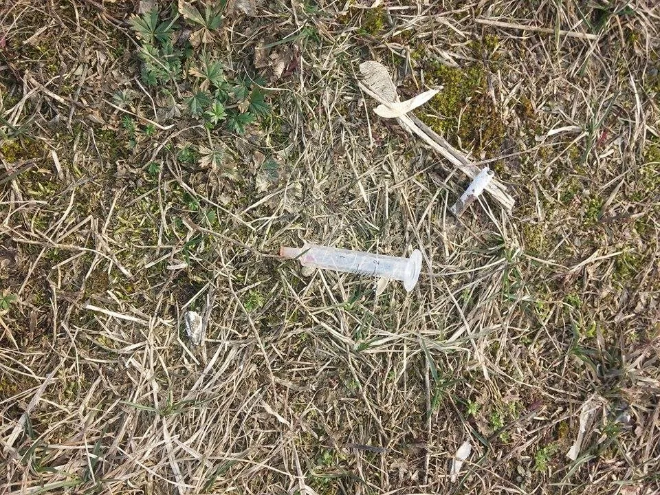 Panaudoti švirkštai