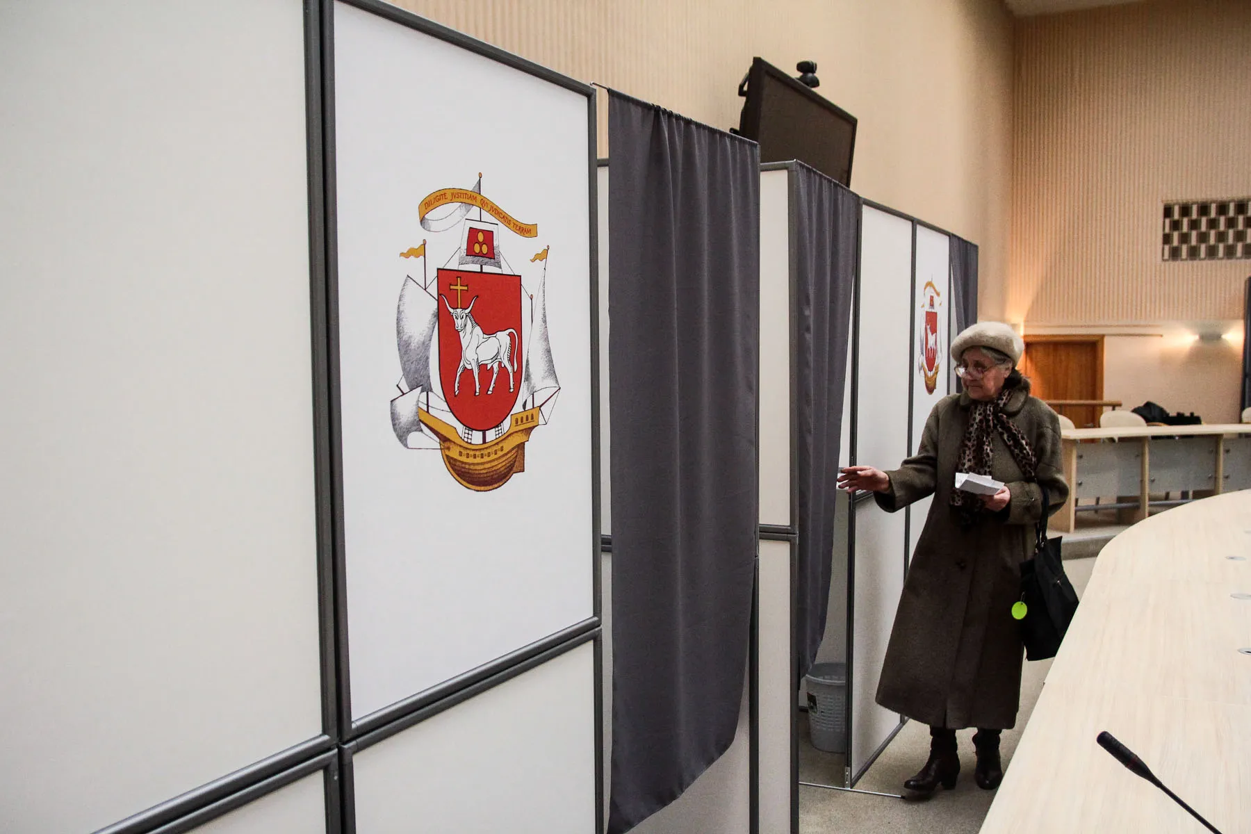 Antrojo turo į mero postą išankstinis balsavimas