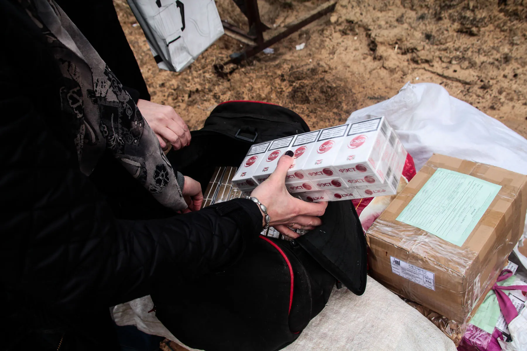 Naikinamos kontrabandinės cigaretės