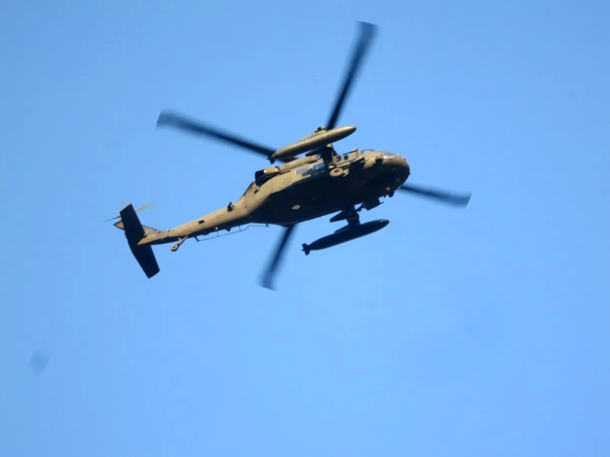 Kariniai sraigtasparniai Kaune