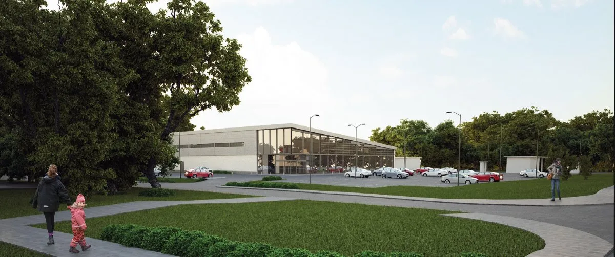 "Lidl" parduotuvės koncepcija Kaune