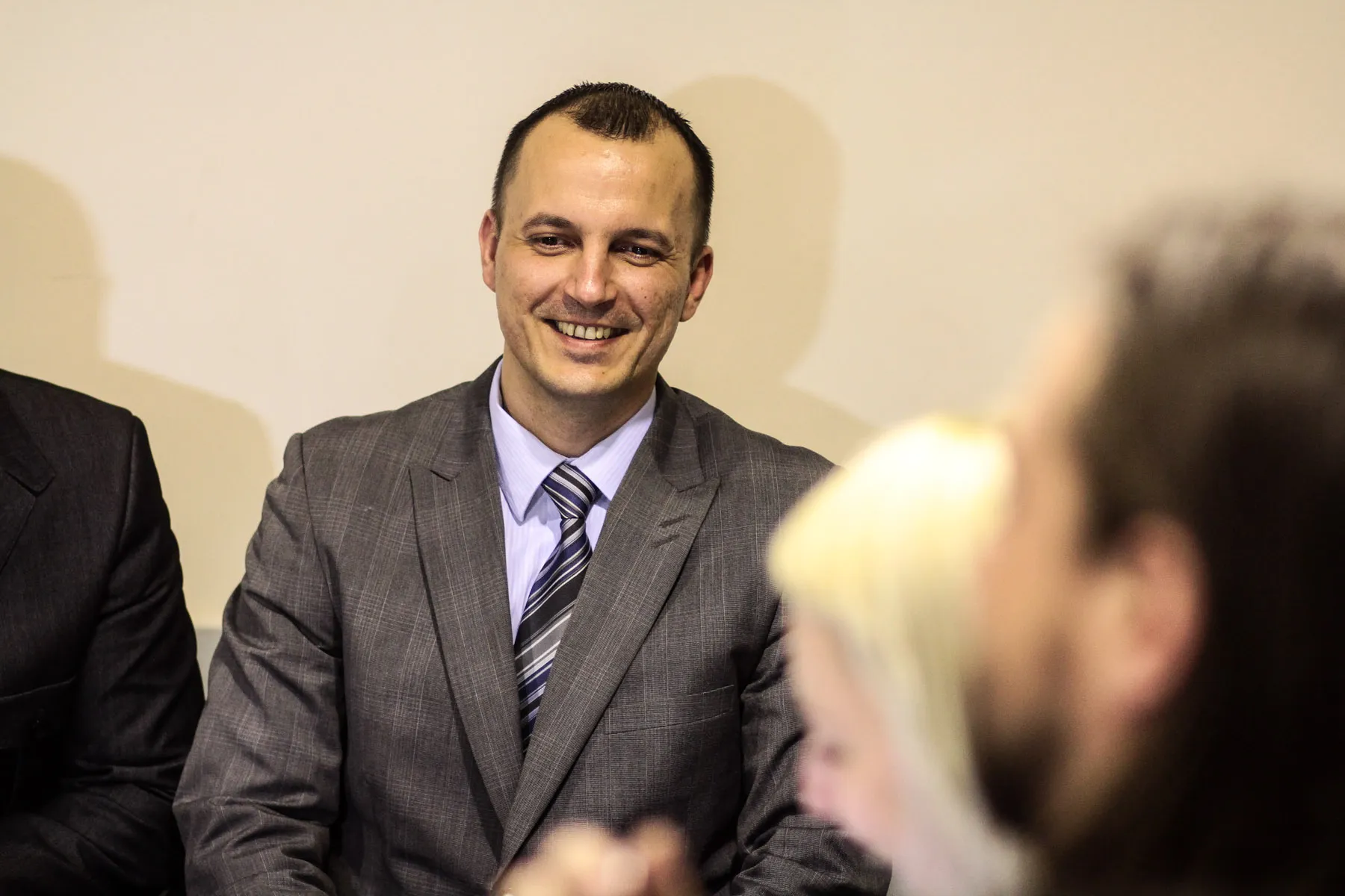 Spaudos konferencija dėl eurų padirbinėjimo, Donatas Puzinas