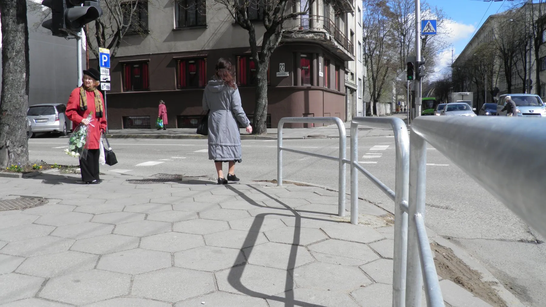 Apsauginės tvorelės pėstiesiems